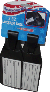 E-Z Luggage Tag Pack